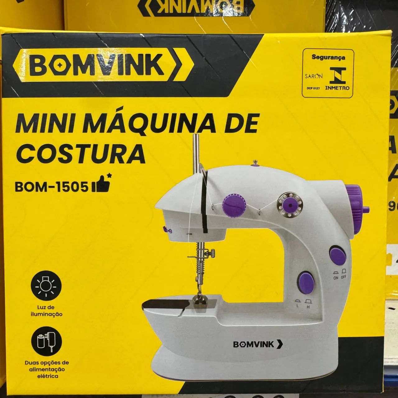 Mini máquina de costura 