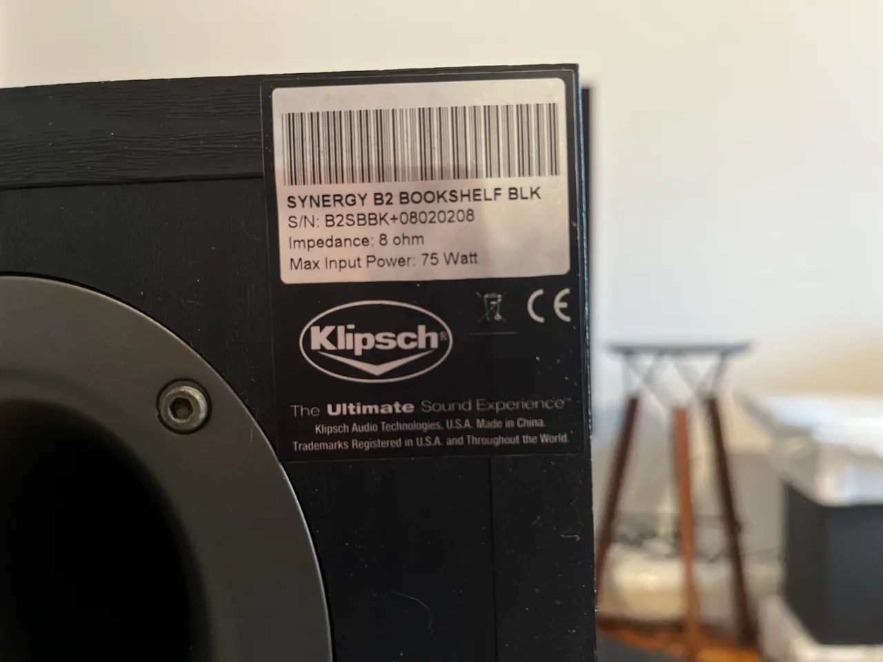 Klipsh Sinergy B2. Par de caixas em ótimo estado - Foto 3
