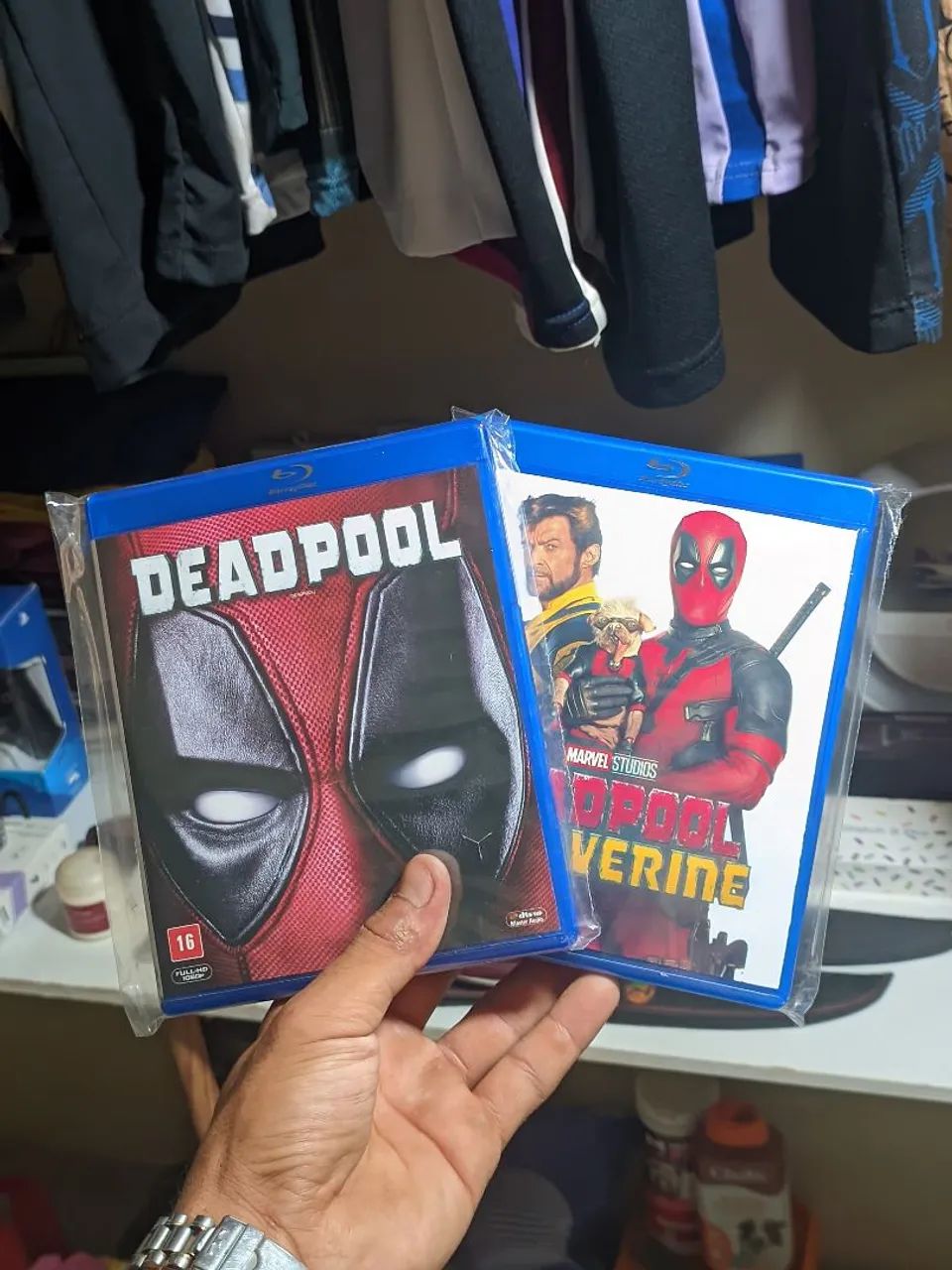 Blu Ray Deadpool + Deadpool e Wolverine 