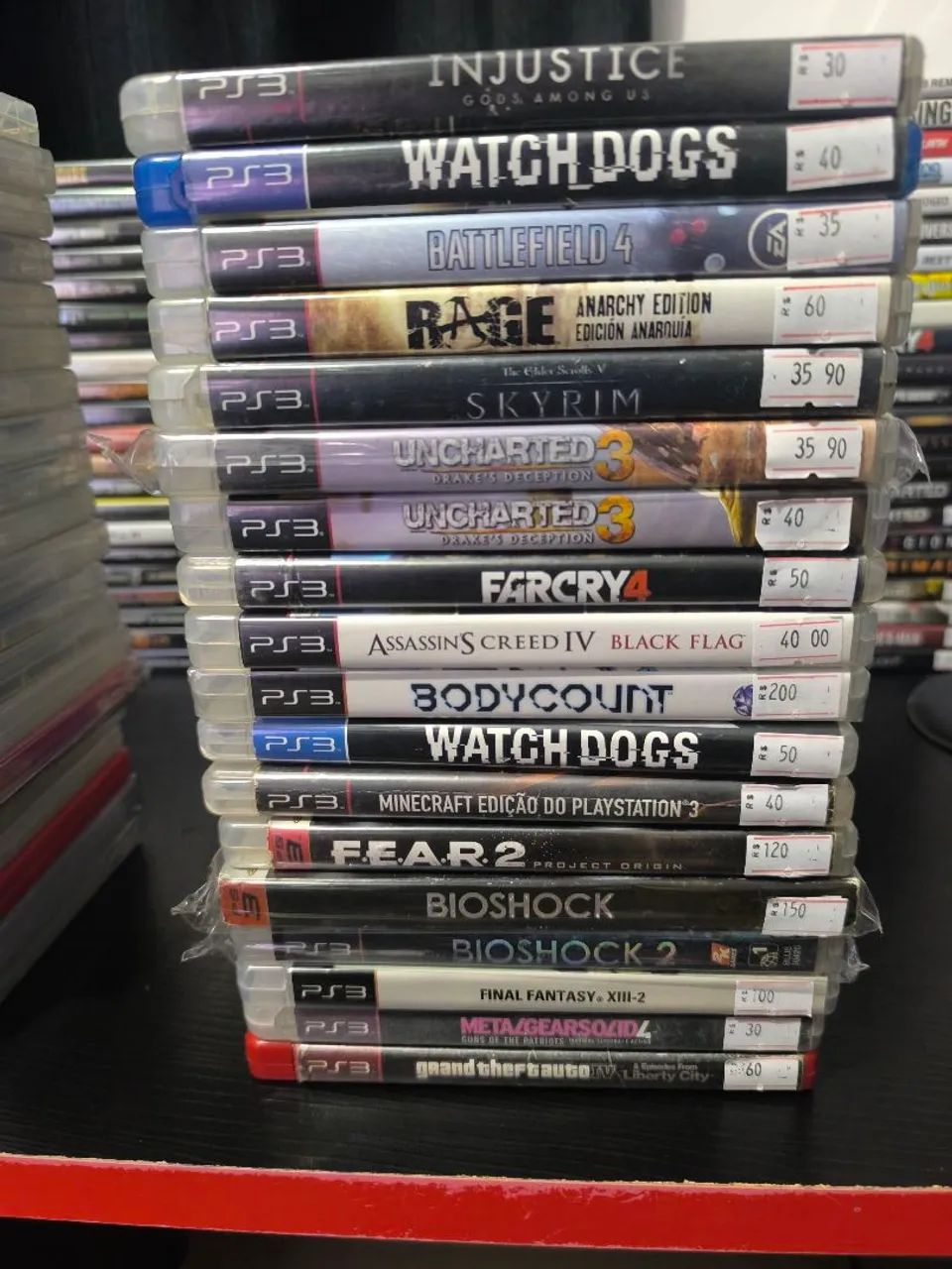 Diversos jogos de ps3 ( mais de 400 títulos) - Jogos de Vídeo Game