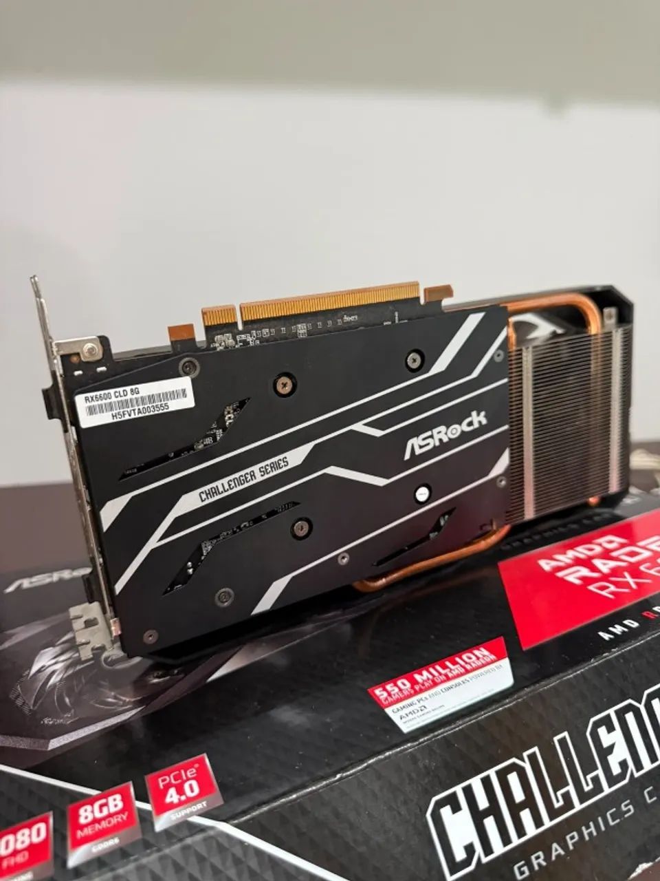 ASRock Radeon RX 6600 8GB - Impecável  - Foto 2