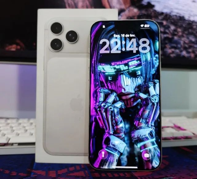 iPhone 17 Pro Max 256GB Prateado (Silver) - Acessórios de Celular