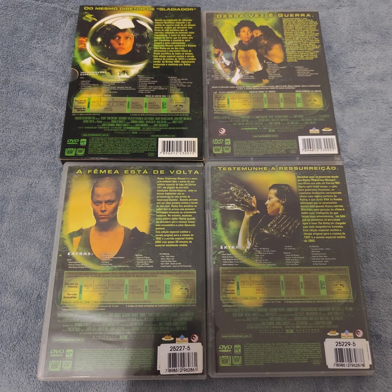 DVDs Alien (Duplos) - Quadrilogia - Foto 2