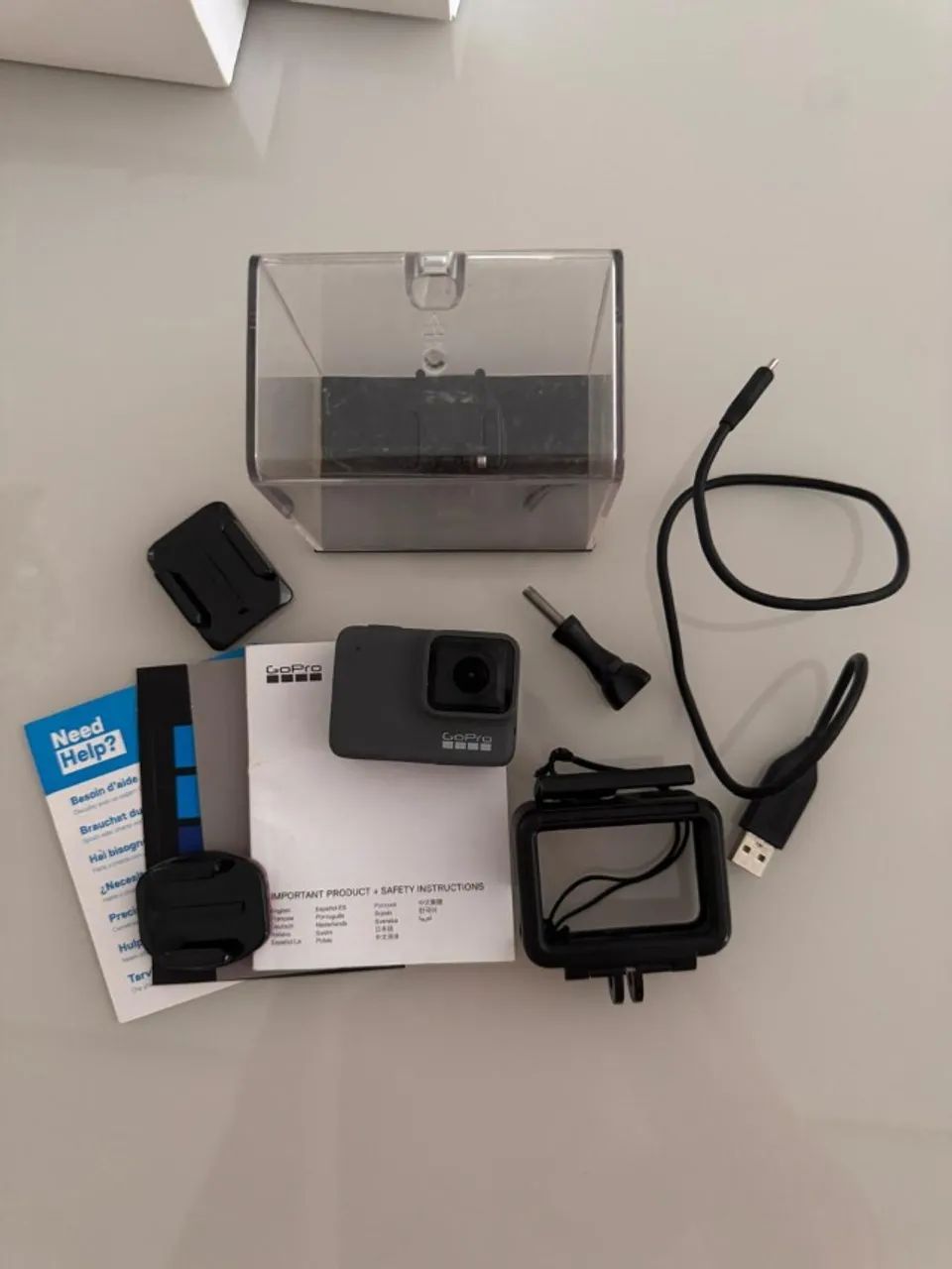 GoPro Hero 7 Silver, impecável, pouco uso, completa na Caixa, oportunidade - Foto 2
