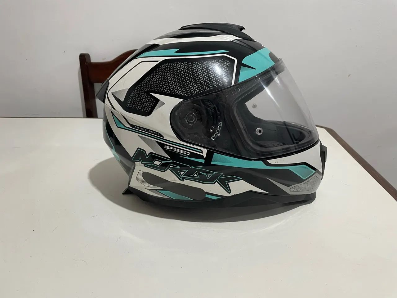 Capacete Norisk 62 seminovo  - Foto 2