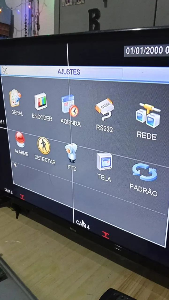 DVR intelbras de 2011 com 4 canais funcionando - Foto 2