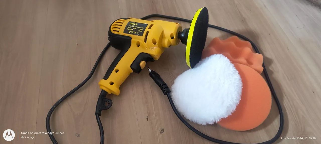 A politriz lixadeira Power tools e a ferramenta ideal para dar o acabamento perfeito  - Foto 3
