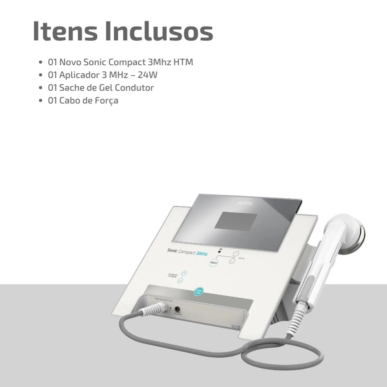 Aparelho ultrassom 3MHz - Foto 5