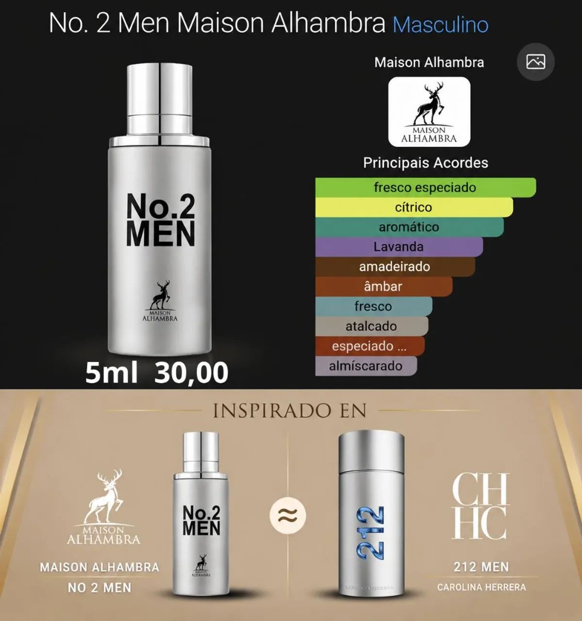 Perfumes 5 e 10ml