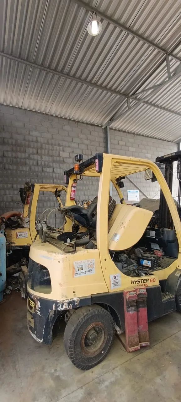 Lote 2 Empilhadeiras Hyster H60 (2011 e 2017) - Para Reforma (Com NF) - Foto 3