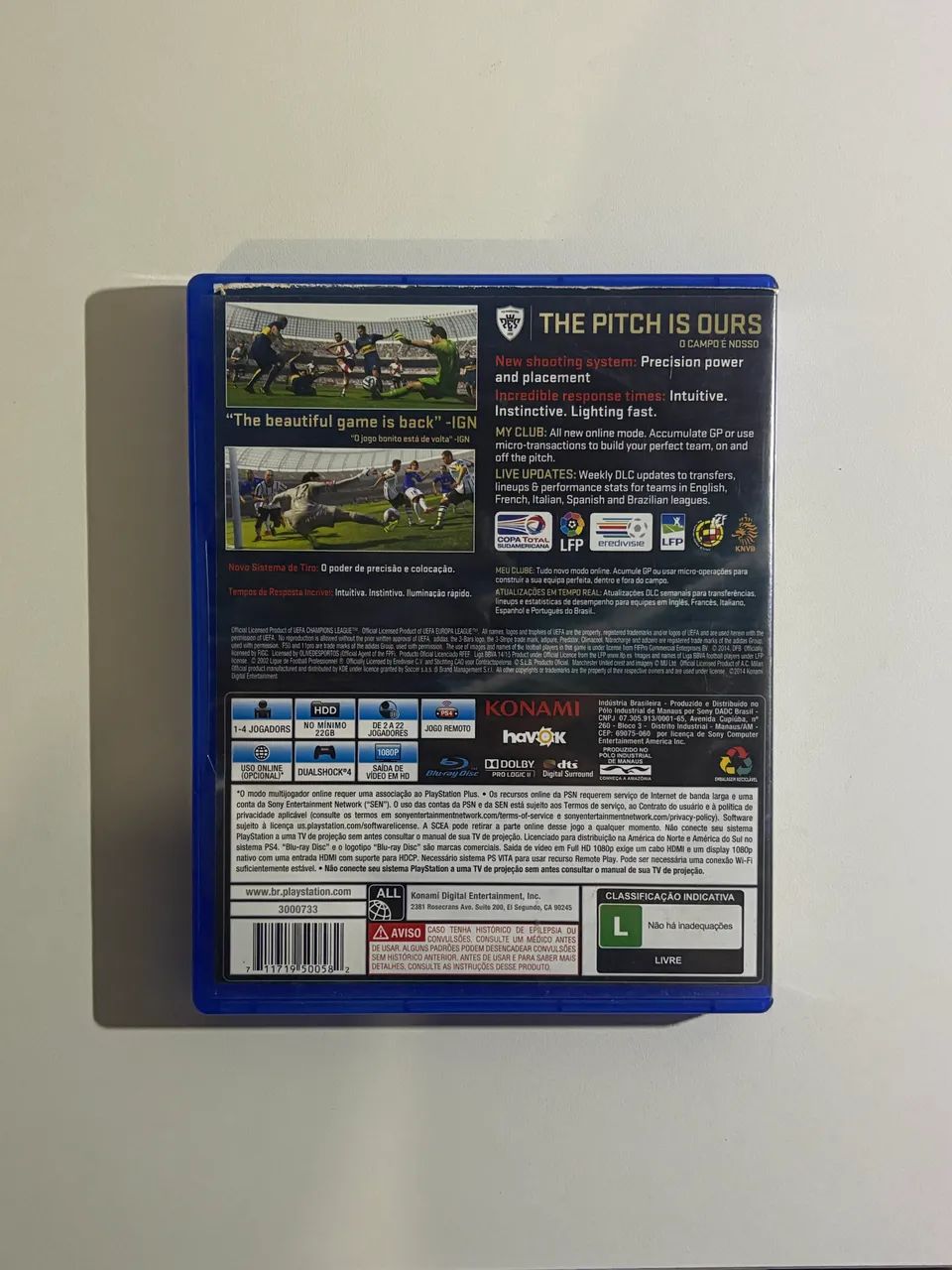 Jogo de PS4 PES 2015 - Foto 2
