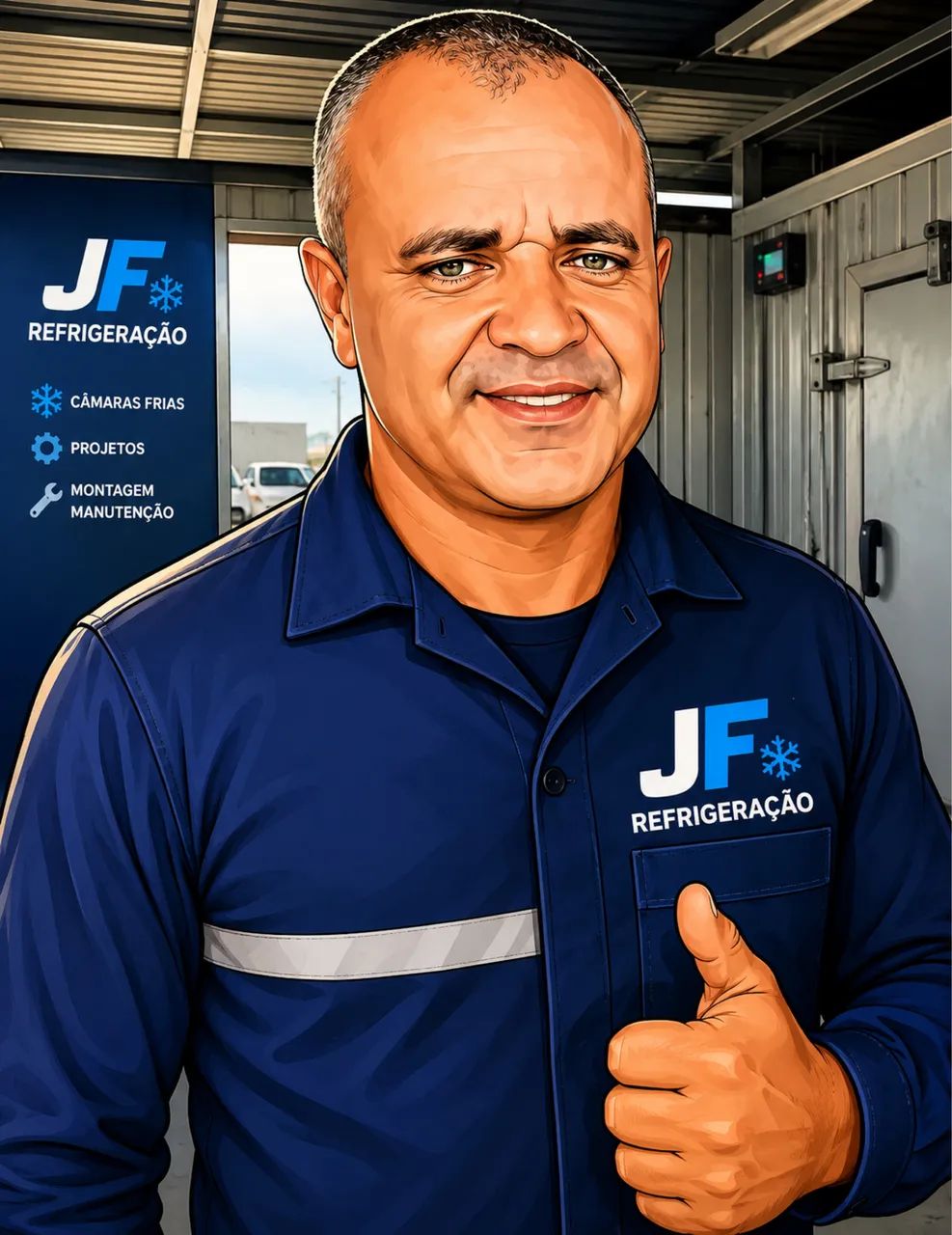 Trabalhamos com câmara fria para todos os segmentos 