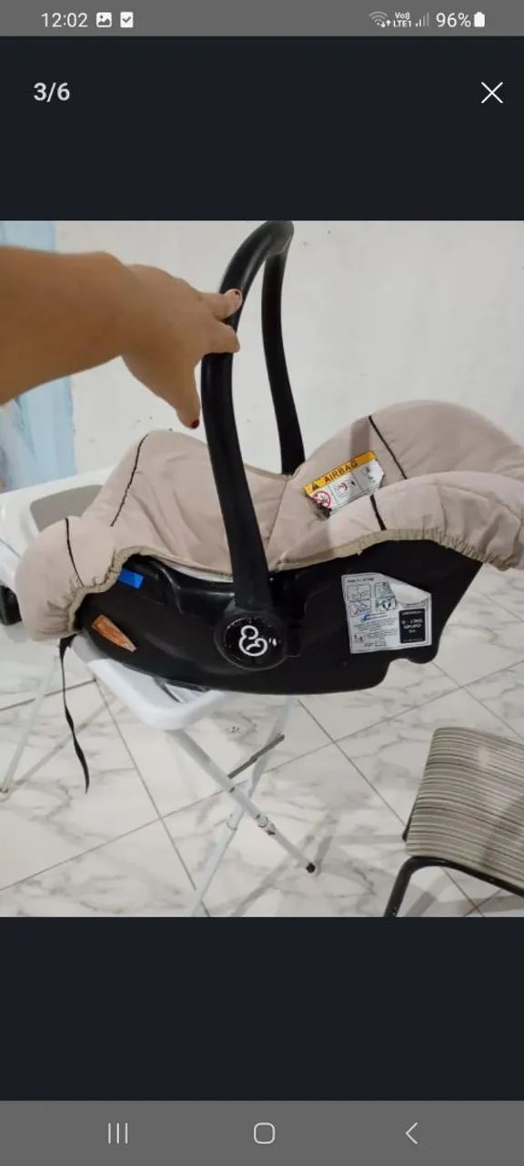 Bebê conforto, bem conservado