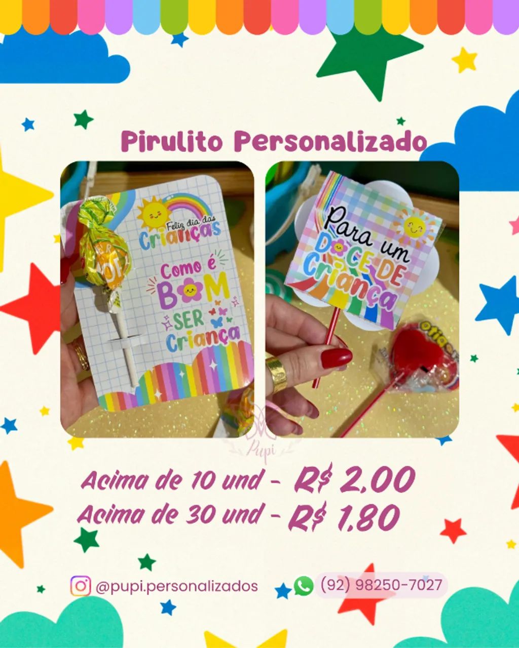 Lembranças Dia das Crianças