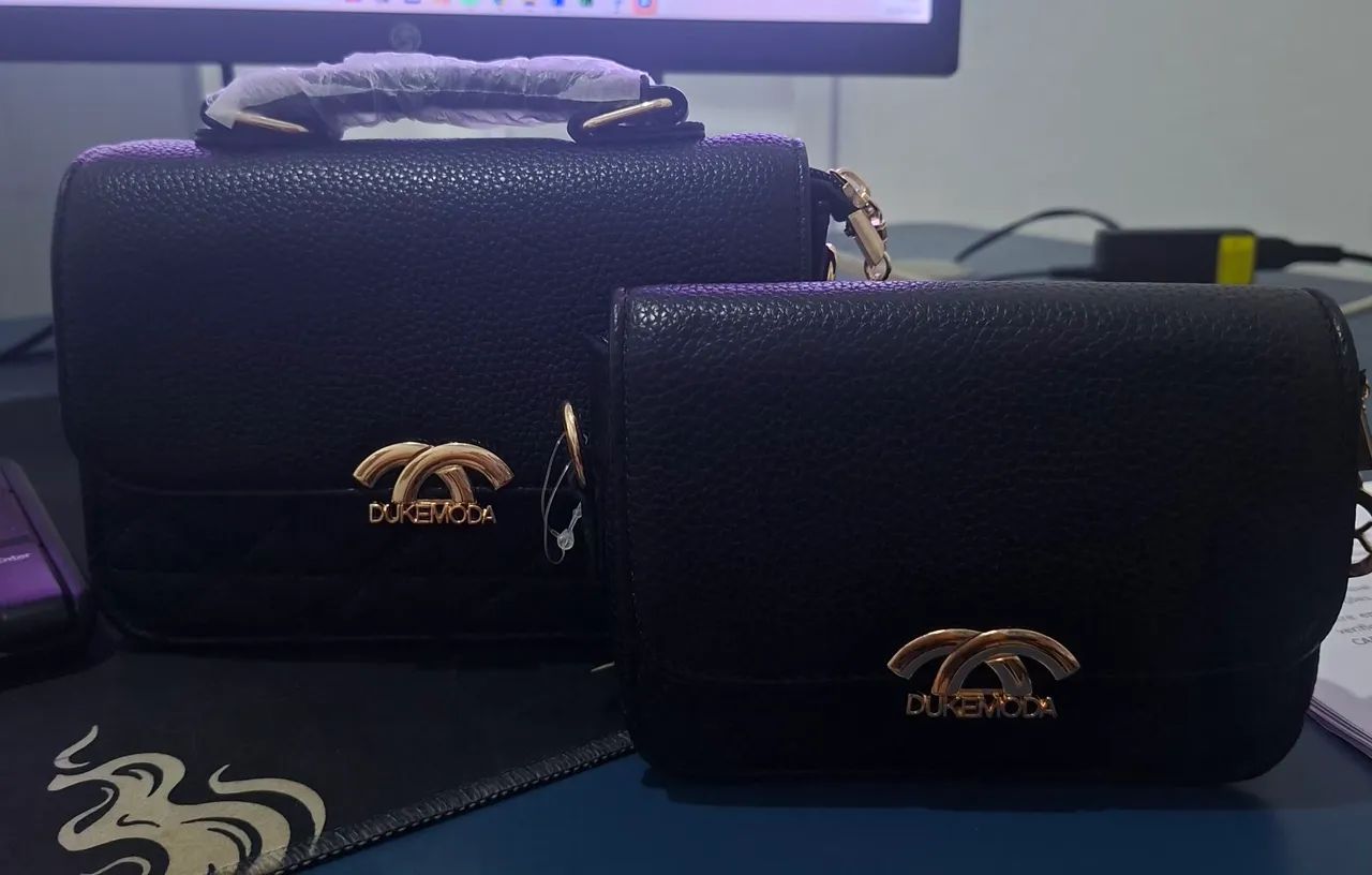 Kit 02 Bolsas Feminina - Foto 3