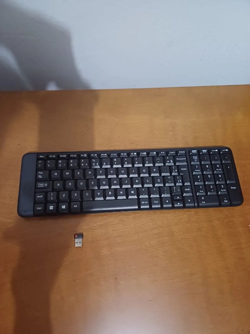 Teclado Sem Fio Logitech K220 Praticamente Novo (Lê a Descrição) - Foto 2