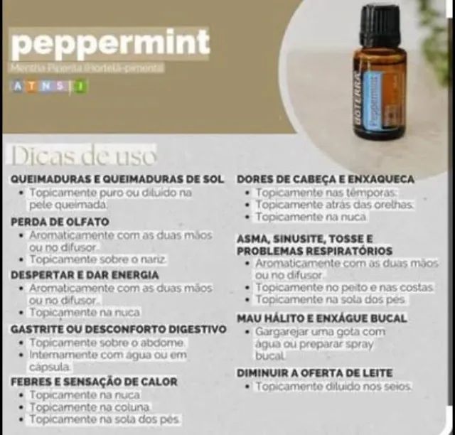 Óleo doterra peppermint novo e original 149,00  41- * - Foto 3