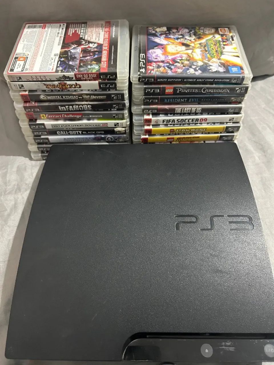 Console PS3, controles e jogos.  - Foto 2