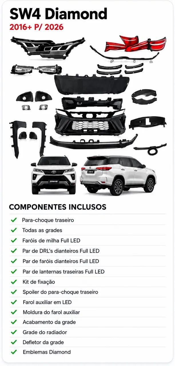 Transformação SW4 Diamond