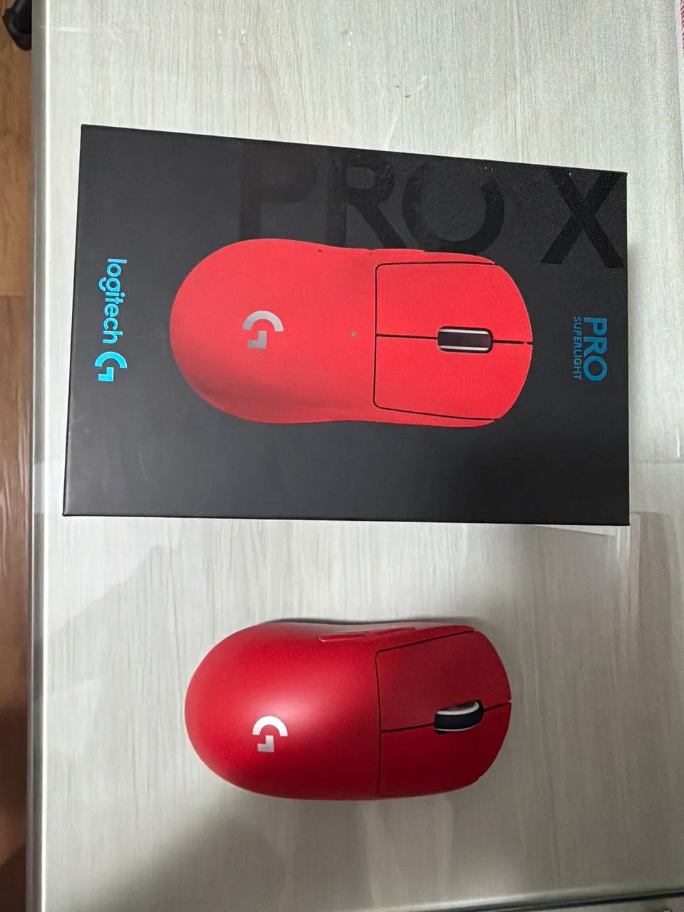 Mouse Logitech G Pro X SuperLight Vermelho - Periféricos e