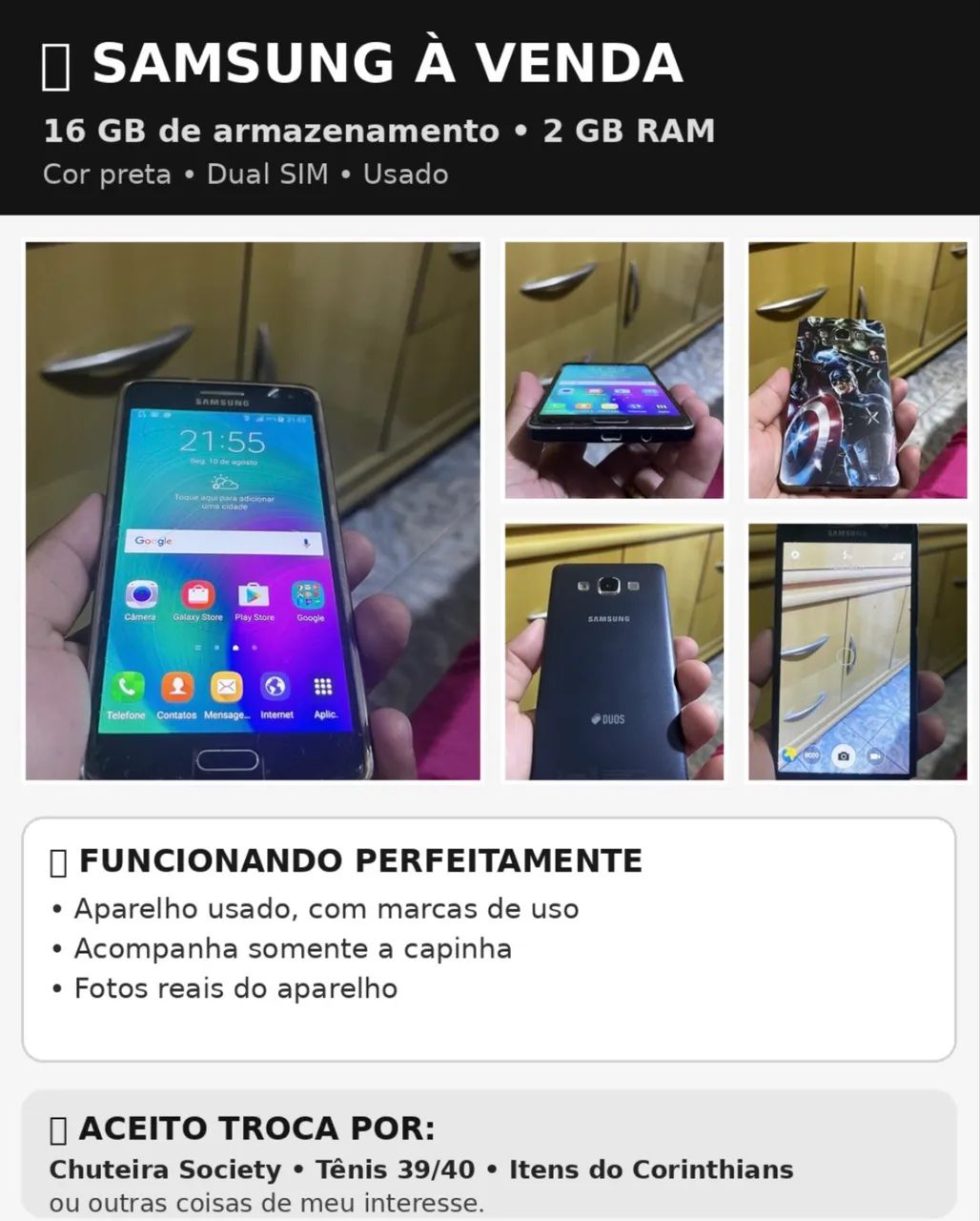 Celular Samsung A5