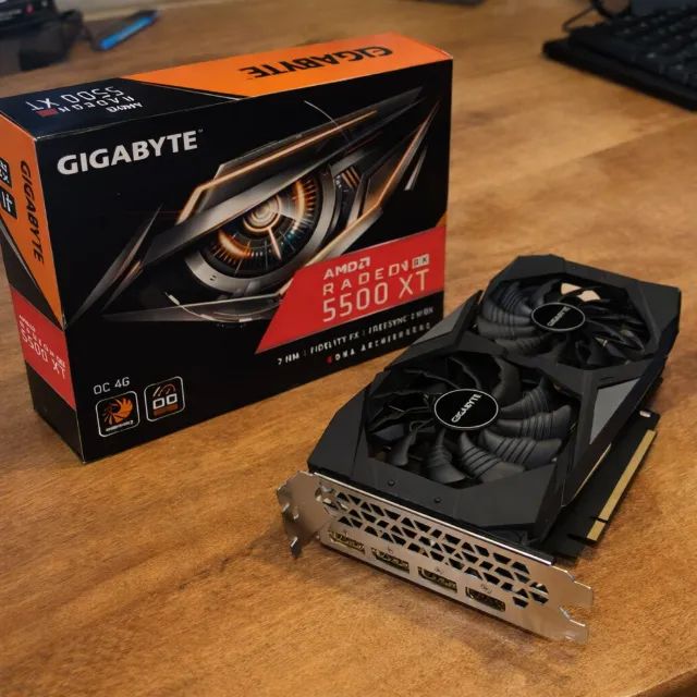 Placa de Video AMD Radeon RX 5500XT 4GB - Foto 2