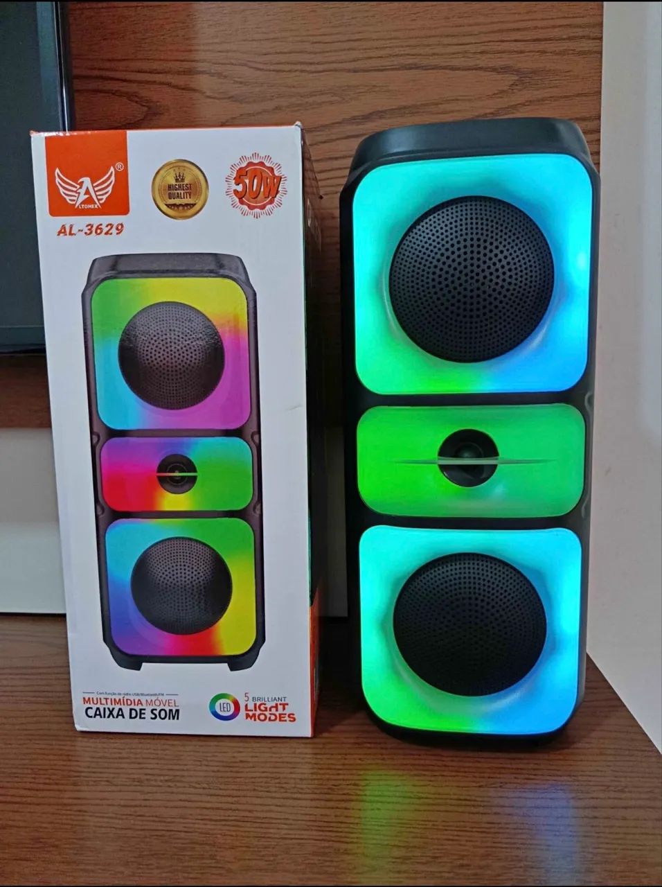 Caixa de som Bluetooth 