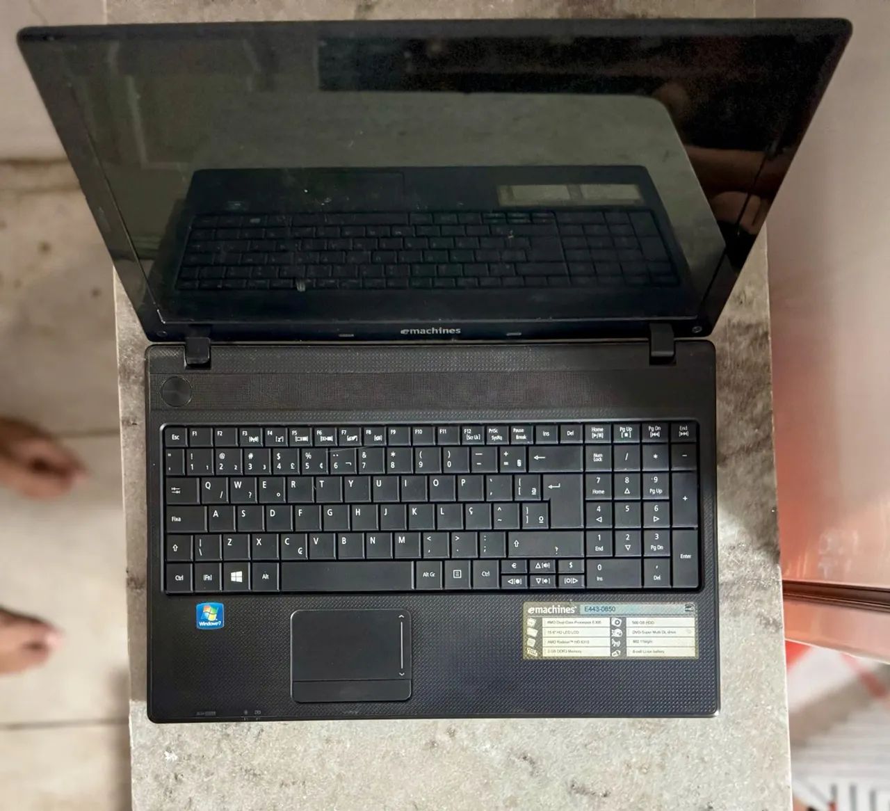 Notebook eMachines E443 (Tela 15.6") - Bom para Tarefas Básicas e Estudos - Foto 2