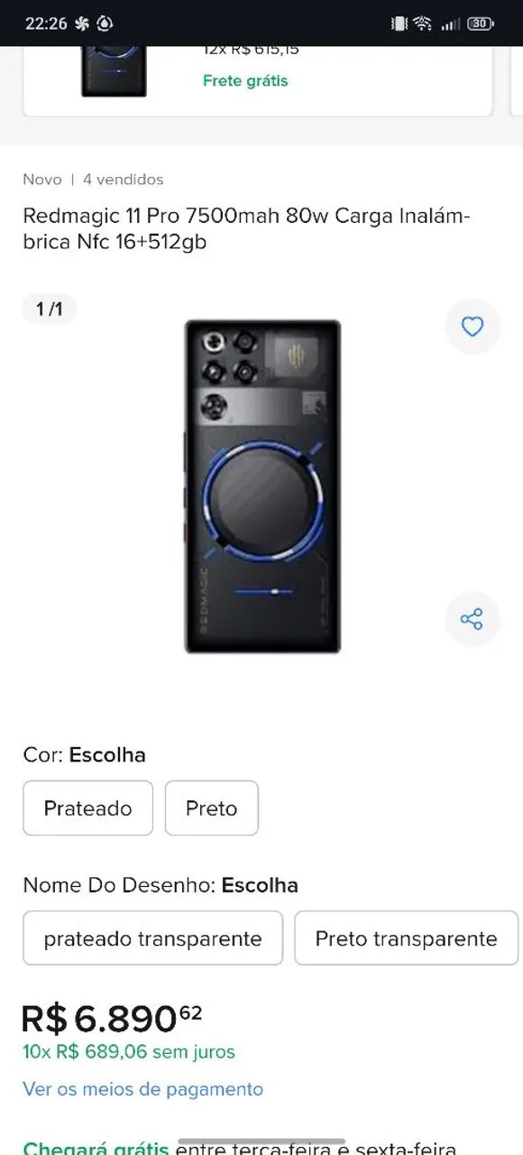 Redmagic 11 pro+ 16/512gb - Foto 2