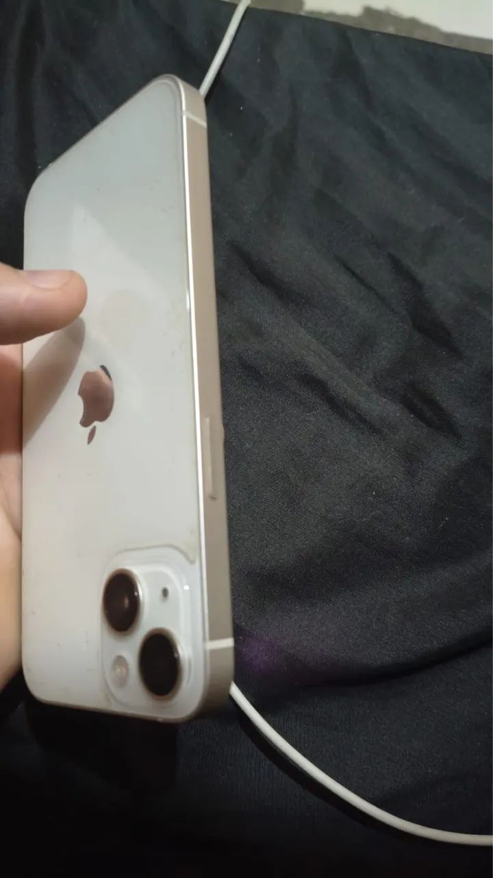 iPhone 13 128GB Branco 82% Bateria Original - Foto 3