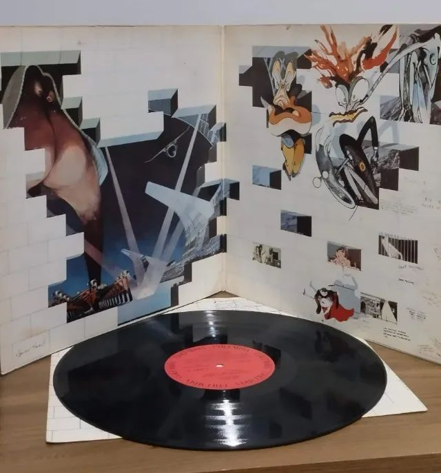 LP Pink Floyd The Wall (1 disco - incompleto) 1979 - Foto 3