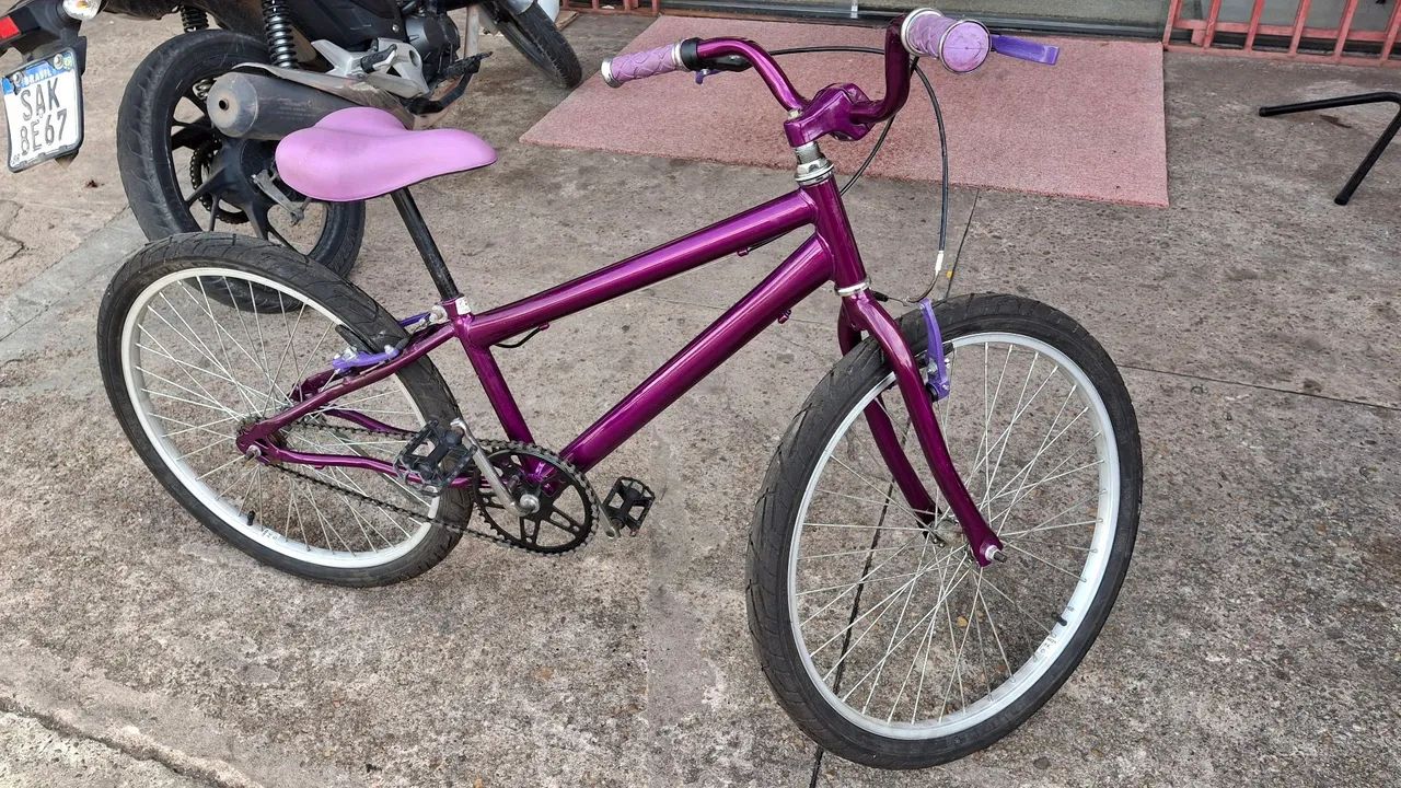 ? BICICLETA ARO 24 ? SEMINOVA ? R$ 400,00 - Foto 2