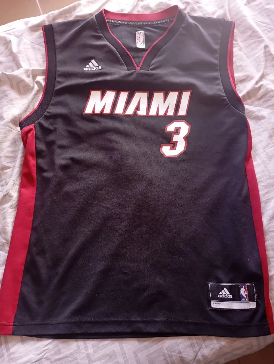 Regata basquete Miami Heat Dwayne Wade