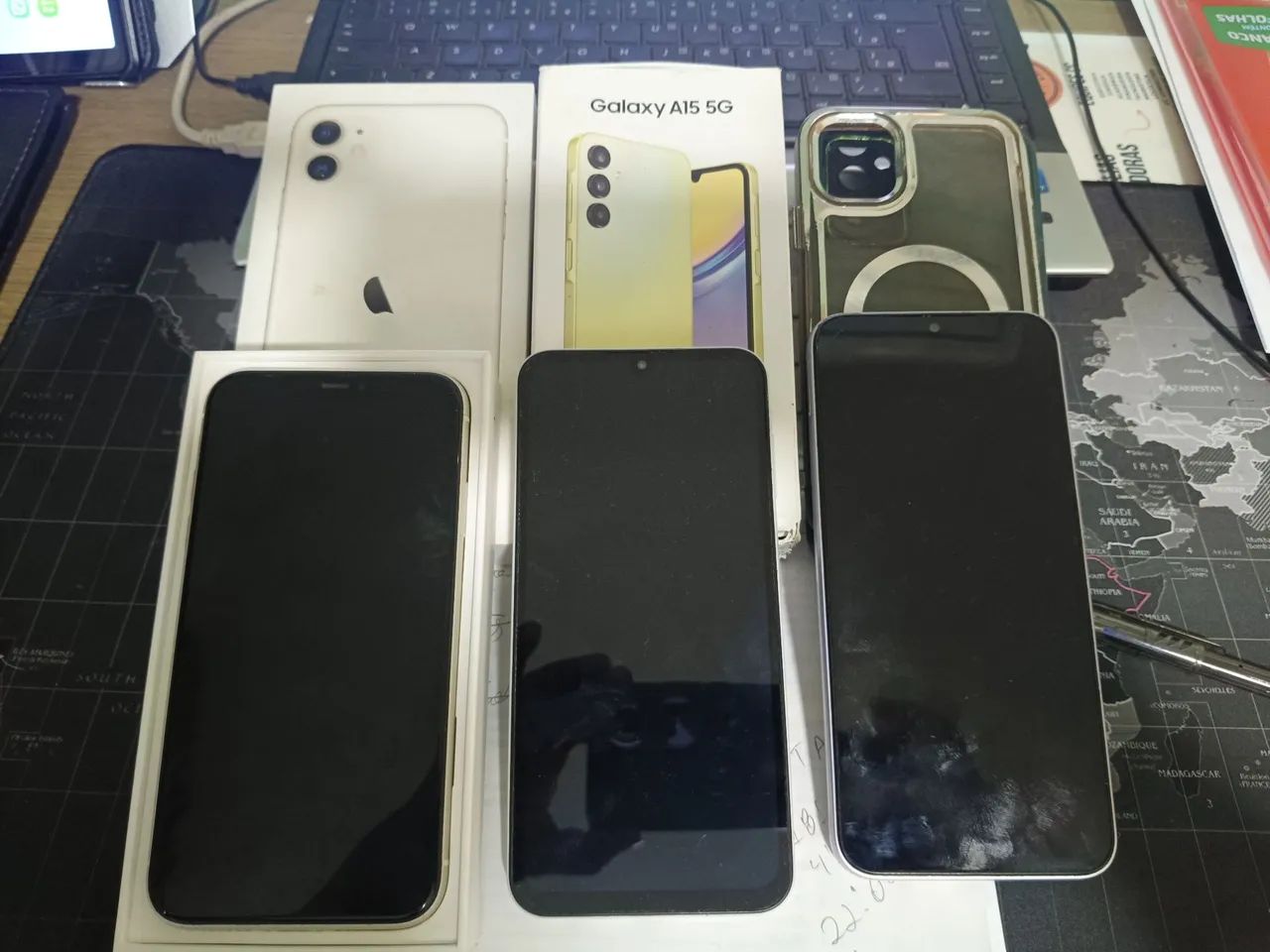 Celulares iPhone 11 64g Samsung a14 e Samsung a15  semi novos  - Foto 3