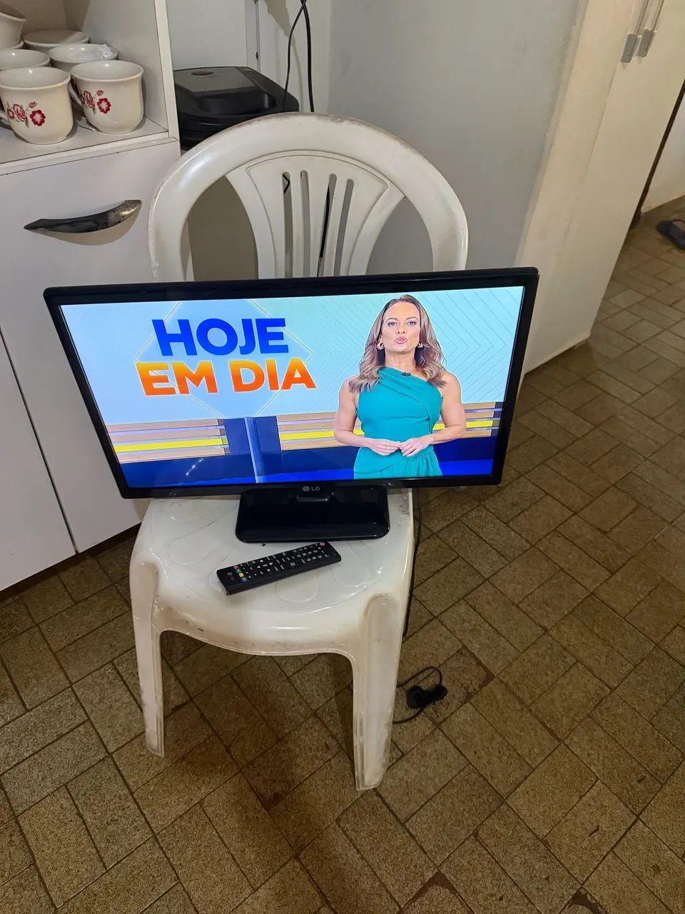 Tv completo antena e controle  - Foto 5