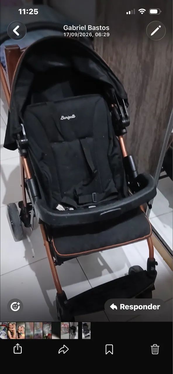 Carrinho de bebê burigotto