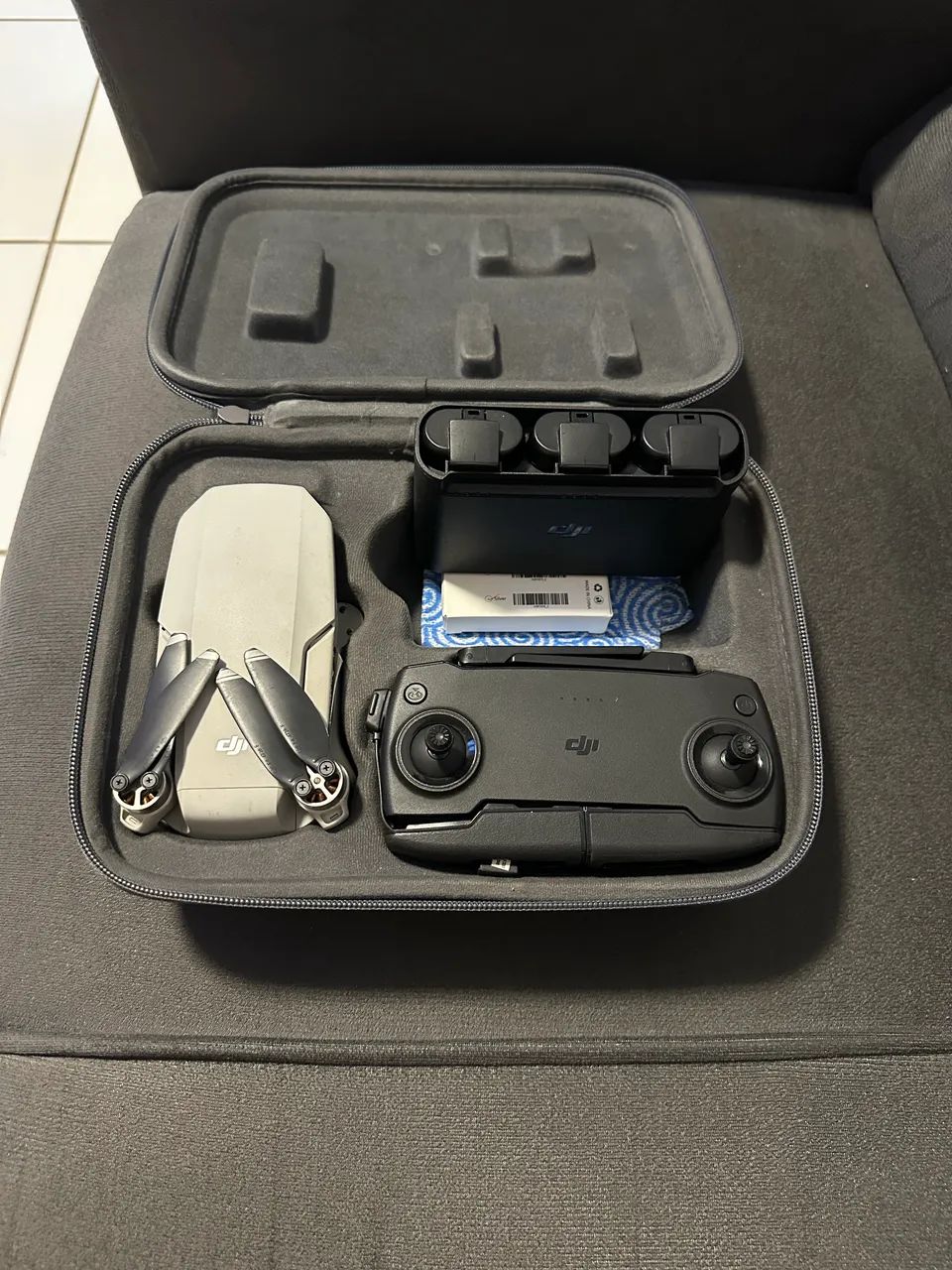 Drone DJI Mavic Mini Completo + Case, Baterias Extras e Acessórios
