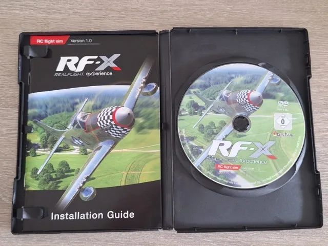 Simulador Real Flight RF-X Flight Interlink-X Controle (Mode 2