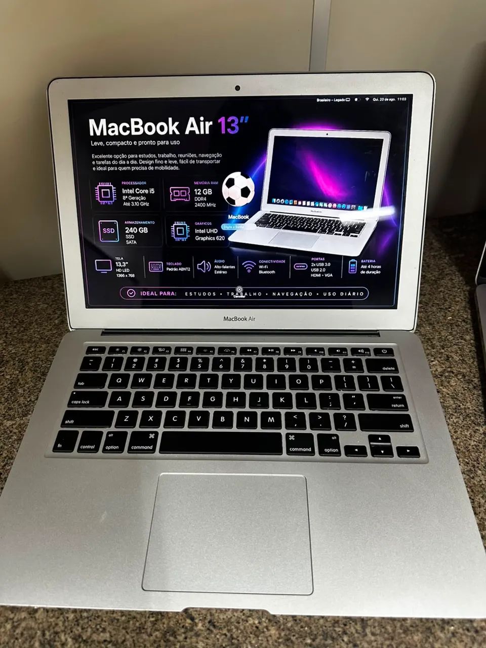 MacBook Air 13? - Core i5 | 12GB RAM | SSD 240GB