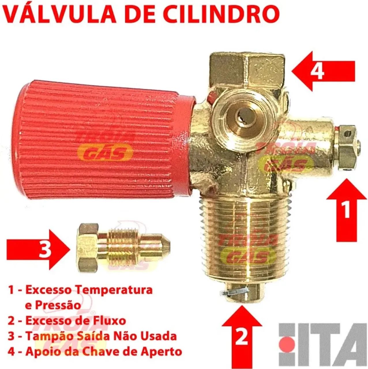 Vendo Válvula GNV ITA - Foto 3