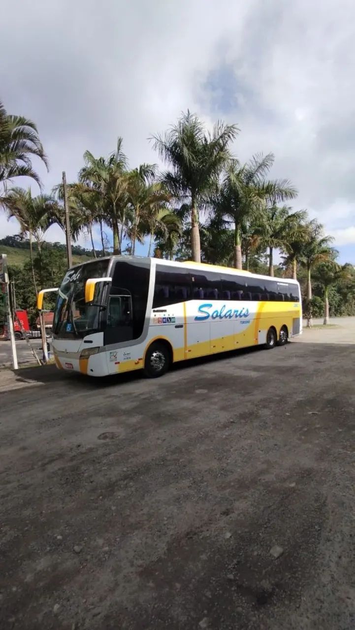 Vendo Ônibus volvo B12R Buscar,Ano 08/09,50 lugares, banheiro,ar condicionado thermo King  - Foto 3
