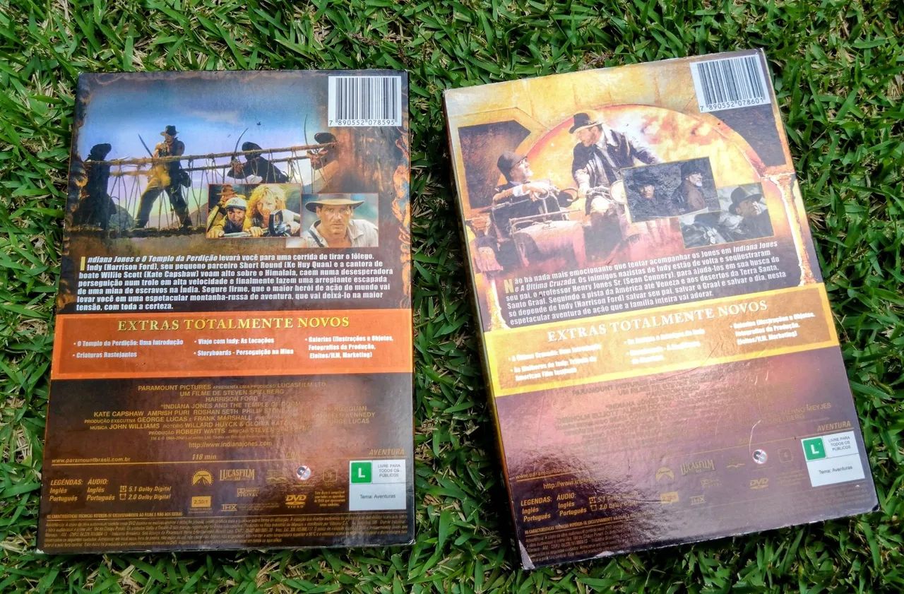 DVD Indiana Jones com luva - Foto 2