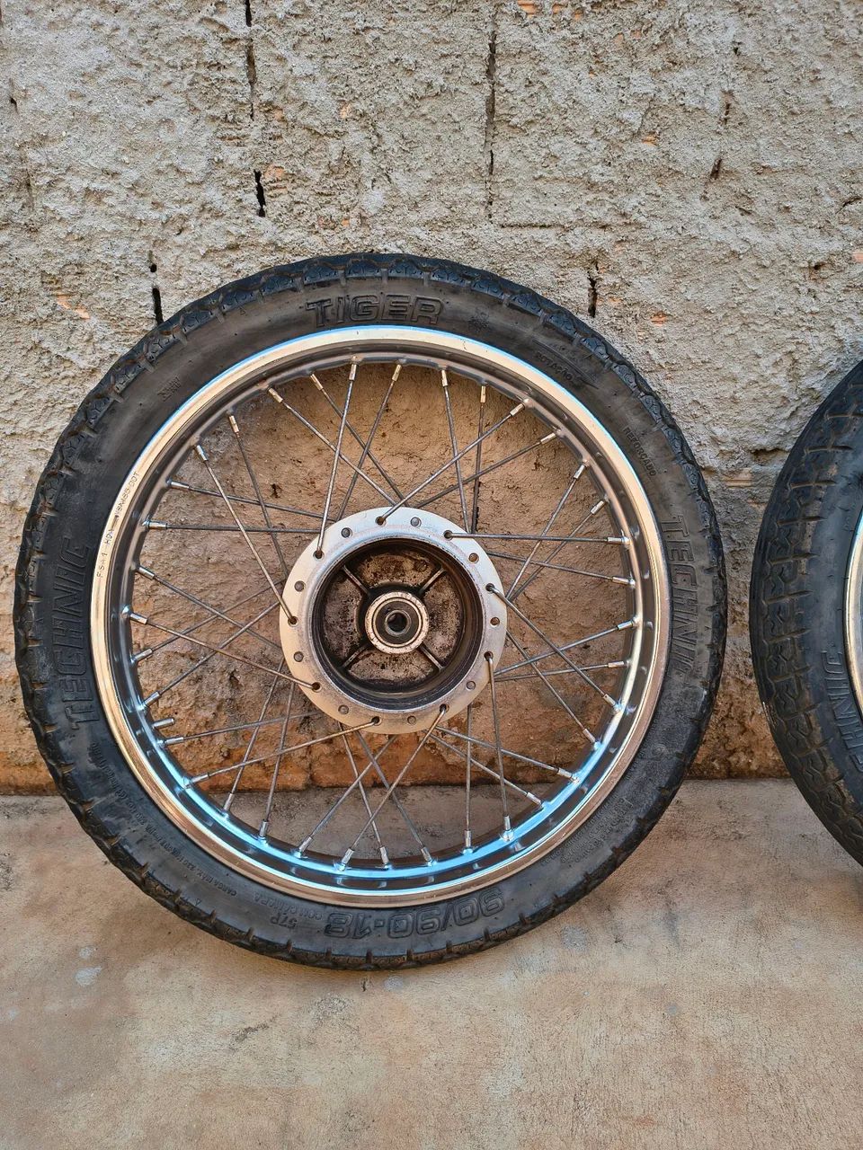 Par de aros 18 polegadas para fan/titan 160, 150 e 125 - Foto 4