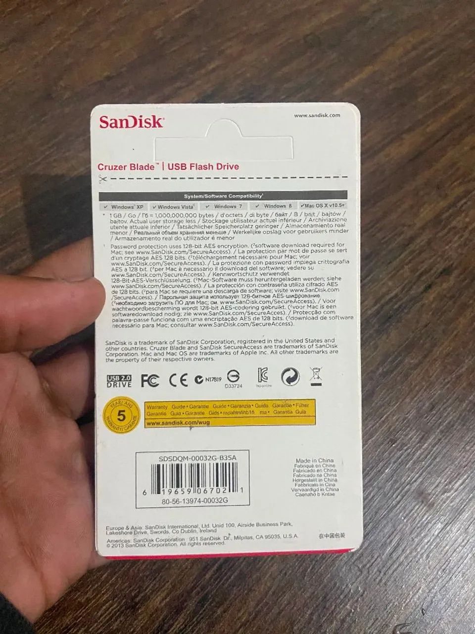 PEN DRIVE SANDISK 32gb - Foto 2