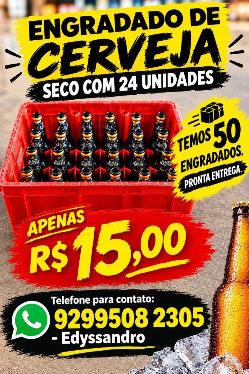 Engradado de Cerveja Seco