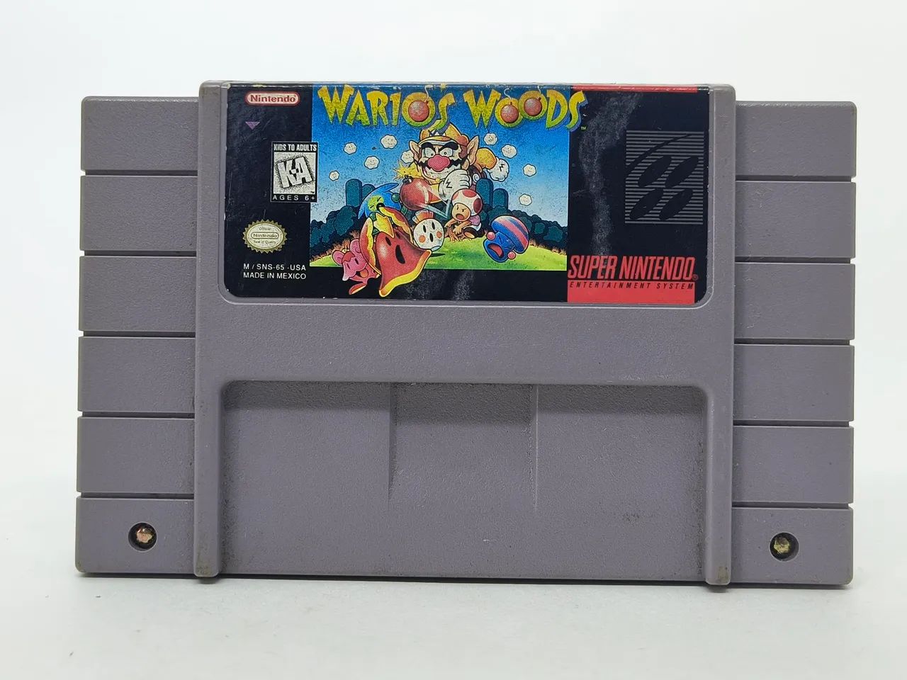 Wario's Woods original - Super Nintendo 