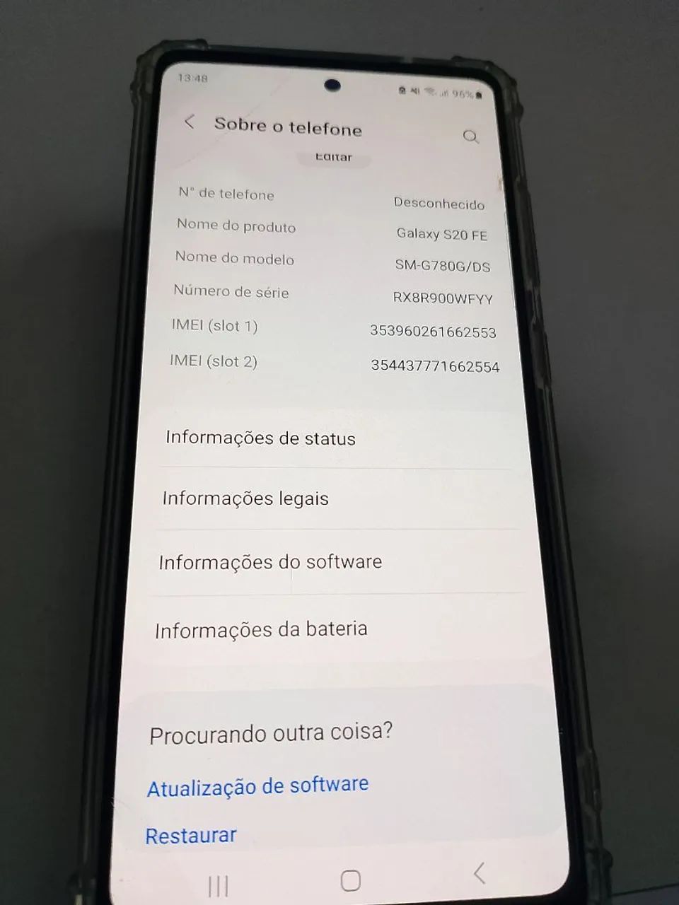 Samsung s20 FE