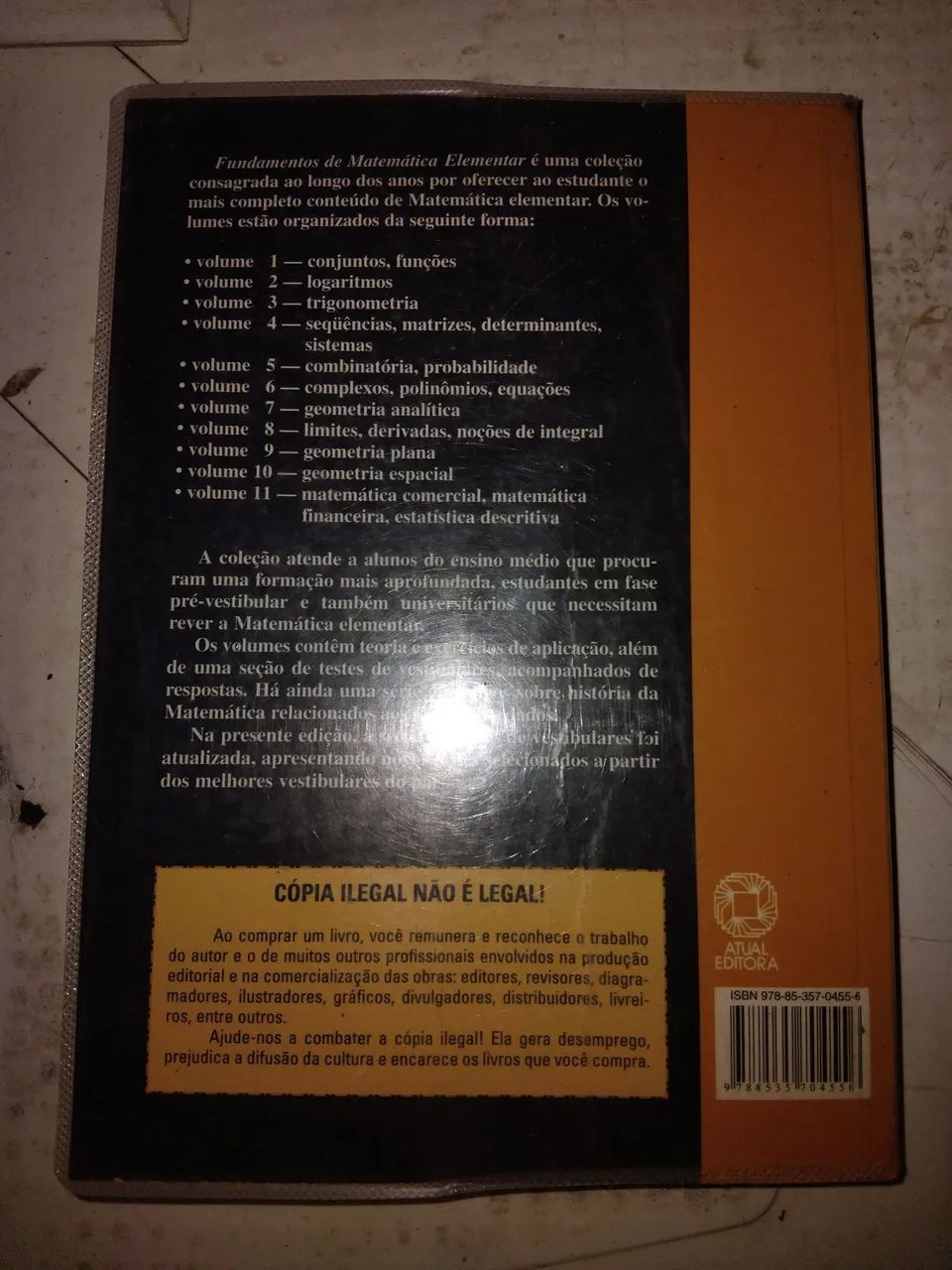 Livro de Matemática- Fundamentos da Matemática volume 1 - Foto 2