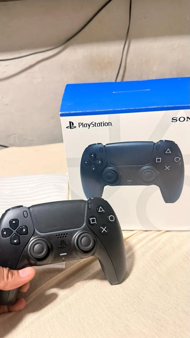 Controle de PS4 com carcaça de PS5 - Foto 2
