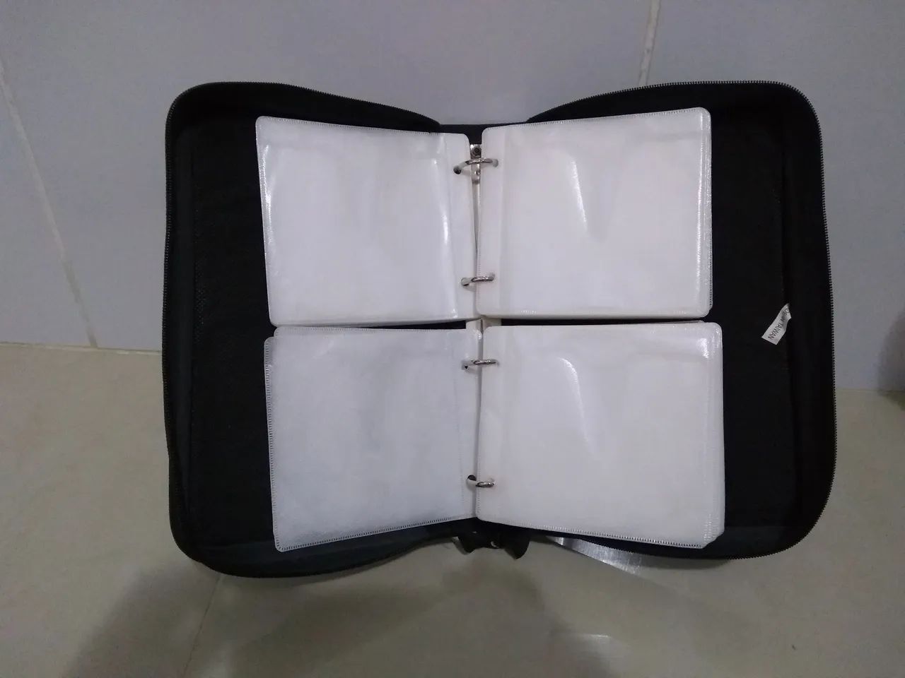 Porta cds maleta dvd mídia 100